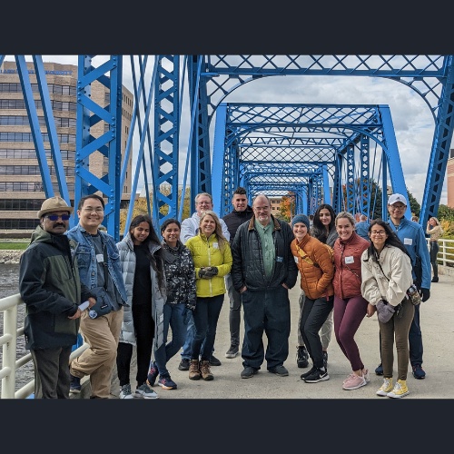 CECI Faculty and International Students Spend the Day Visiting Grand Rapids Landmarks